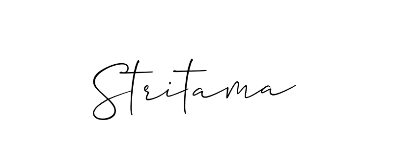 Best and Professional Signature Style for Stritama. Allison_Script Best Signature Style Collection. Stritama signature style 2 images and pictures png