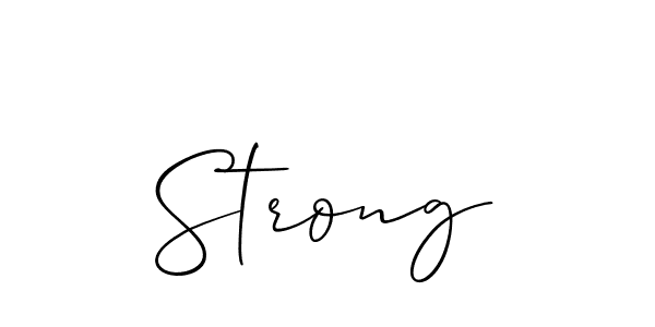 Also we have Strong name is the best signature style. Create professional handwritten signature collection using Allison_Script autograph style. Strong signature style 2 images and pictures png