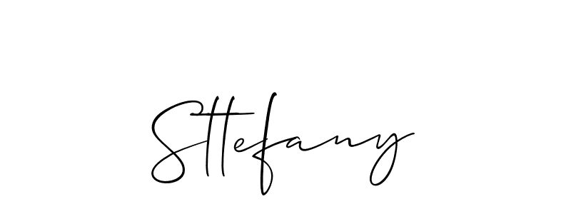 Make a beautiful signature design for name Sttefany. Use this online signature maker to create a handwritten signature for free. Sttefany signature style 2 images and pictures png