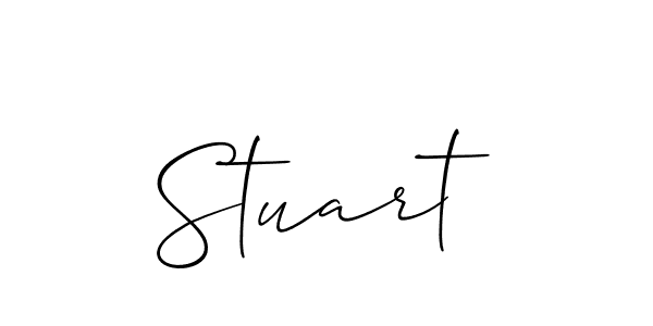 Create a beautiful signature design for name Stuart. With this signature (Allison_Script) fonts, you can make a handwritten signature for free. Stuart signature style 2 images and pictures png