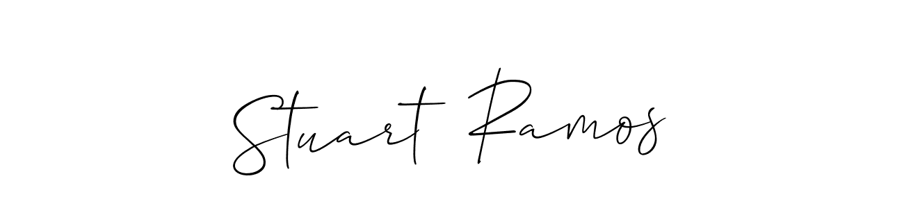 Best and Professional Signature Style for Stuart  Ramos. Allison_Script Best Signature Style Collection. Stuart  Ramos signature style 2 images and pictures png