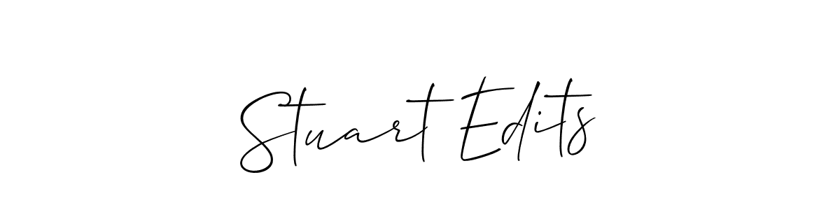 This is the best signature style for the Stuart Edits name. Also you like these signature font (Allison_Script). Mix name signature. Stuart Edits signature style 2 images and pictures png