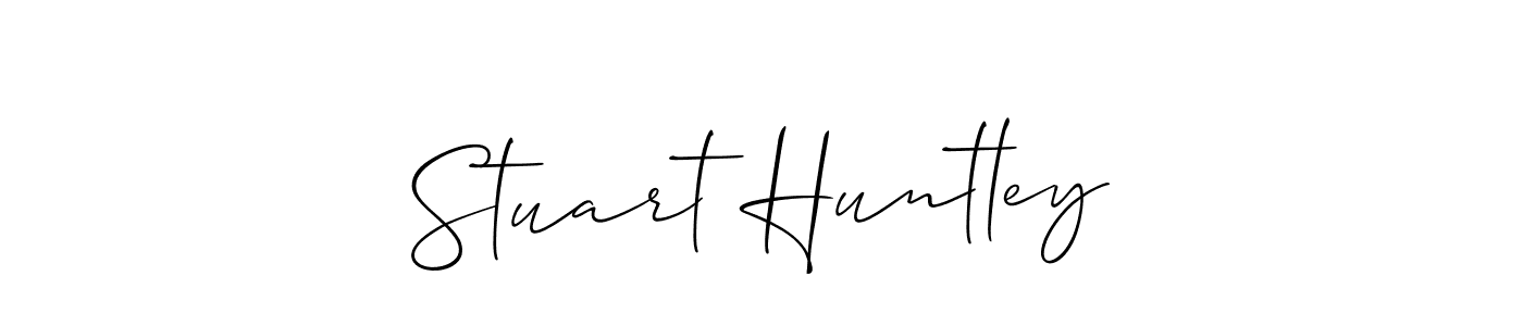 Make a short Stuart Huntley signature style. Manage your documents anywhere anytime using Allison_Script. Create and add eSignatures, submit forms, share and send files easily. Stuart Huntley signature style 2 images and pictures png