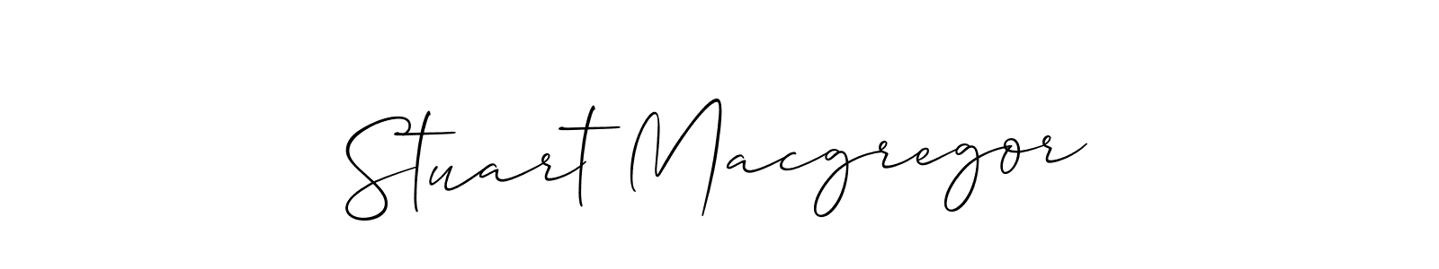 How to make Stuart Macgregor name signature. Use Allison_Script style for creating short signs online. This is the latest handwritten sign. Stuart Macgregor signature style 2 images and pictures png