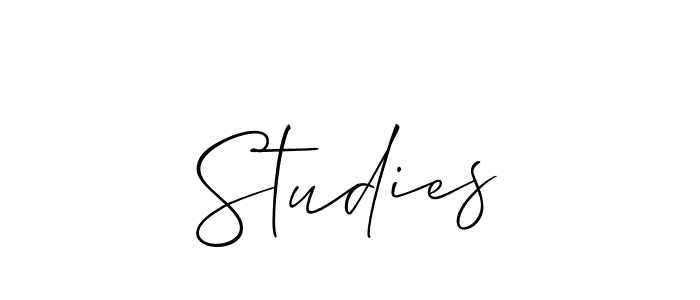 Make a beautiful signature design for name Studies. Use this online signature maker to create a handwritten signature for free. Studies signature style 2 images and pictures png