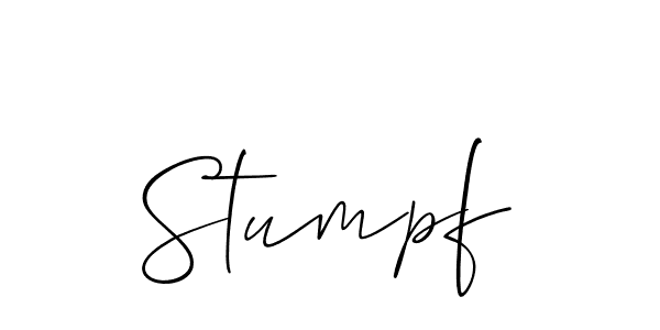 Best and Professional Signature Style for Stumpf. Allison_Script Best Signature Style Collection. Stumpf signature style 2 images and pictures png