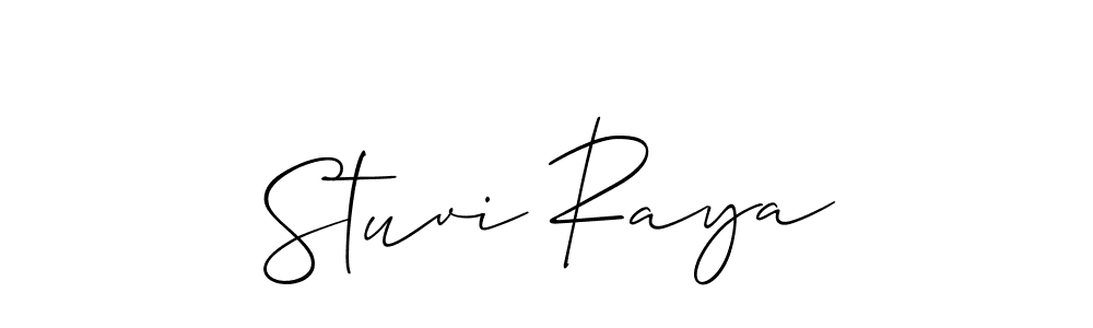 See photos of Stuvi Raya official signature by Spectra . Check more albums & portfolios. Read reviews & check more about Allison_Script font. Stuvi Raya signature style 2 images and pictures png