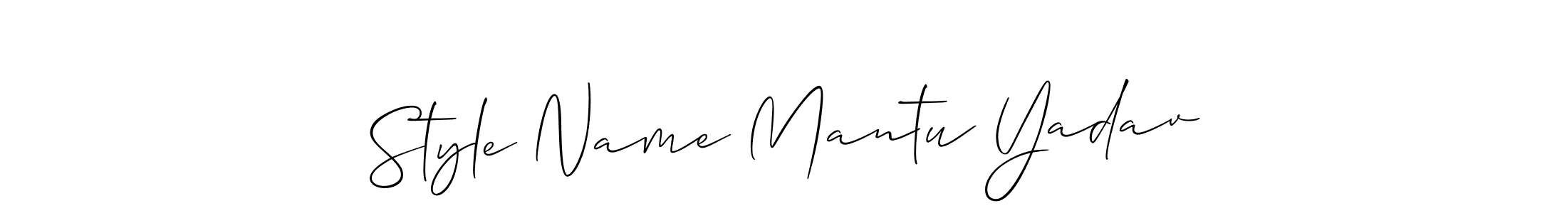 You can use this online signature creator to create a handwritten signature for the name Style Name Mantu Yadav. This is the best online autograph maker. Style Name Mantu Yadav signature style 2 images and pictures png