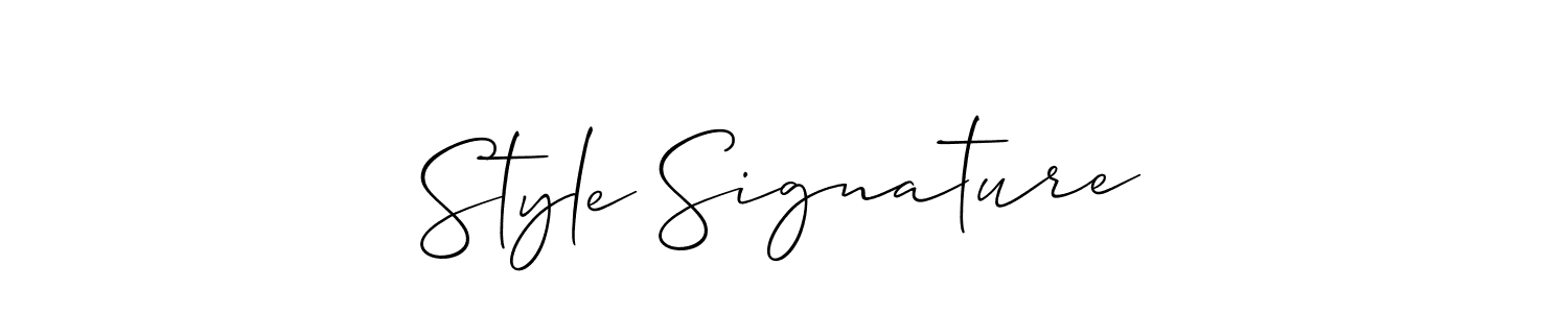 Similarly Allison_Script is the best handwritten signature design. Signature creator online .You can use it as an online autograph creator for name Style Signature. Style Signature signature style 2 images and pictures png