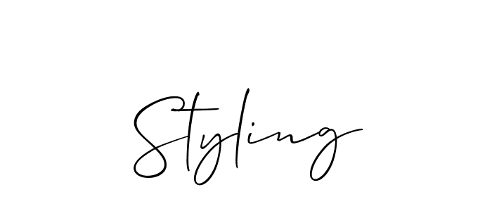Make a beautiful signature design for name Styling. Use this online signature maker to create a handwritten signature for free. Styling signature style 2 images and pictures png