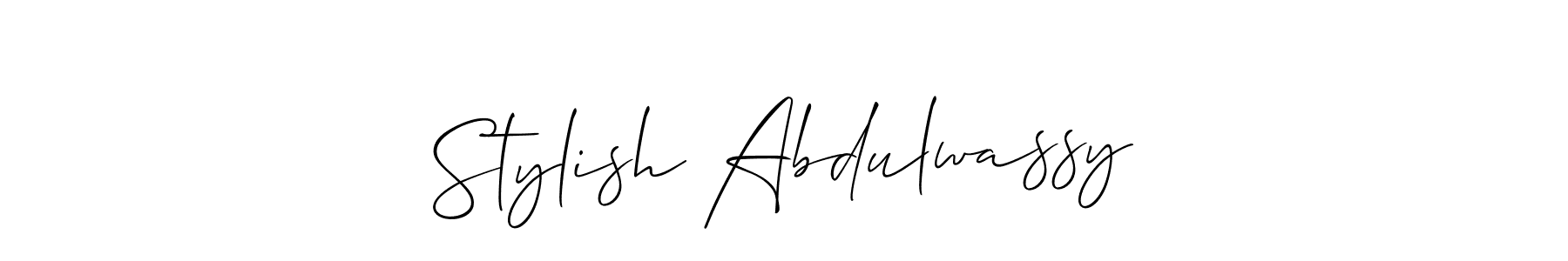 Here are the top 10 professional signature styles for the name Stylish Abdulwassy. These are the best autograph styles you can use for your name. Stylish Abdulwassy signature style 2 images and pictures png