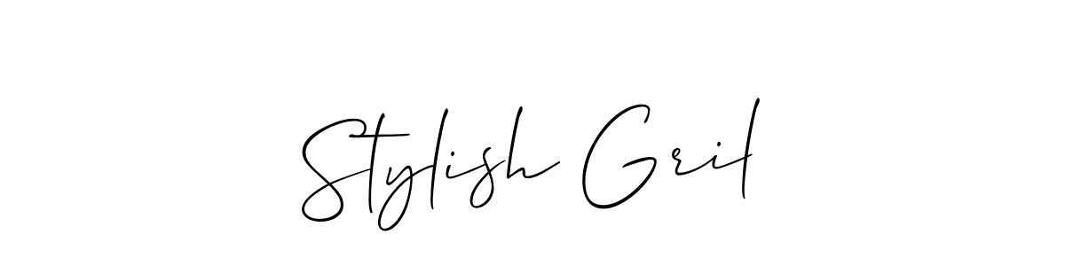 See photos of Stylish Gril official signature by Spectra . Check more albums & portfolios. Read reviews & check more about Allison_Script font. Stylish Gril signature style 2 images and pictures png