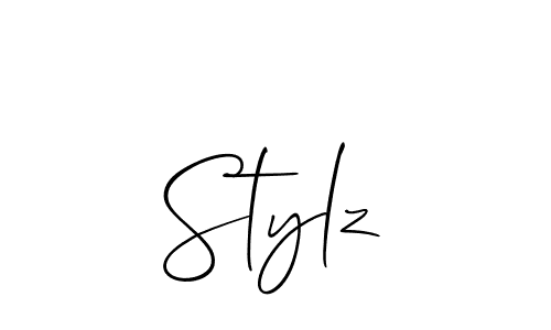 Design your own signature with our free online signature maker. With this signature software, you can create a handwritten (Allison_Script) signature for name Stylz. Stylz signature style 2 images and pictures png