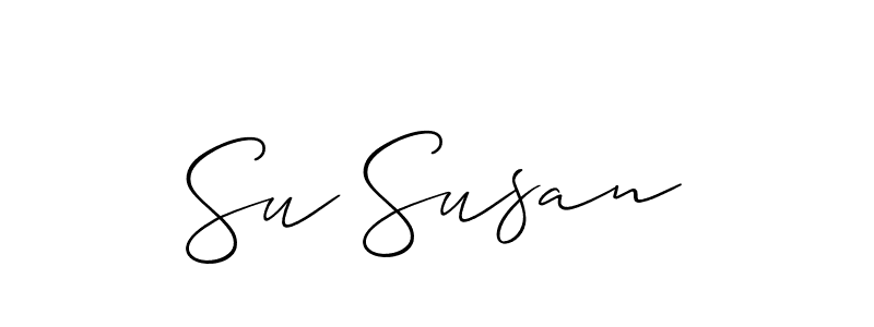 Make a beautiful signature design for name Su Susan. Use this online signature maker to create a handwritten signature for free. Su Susan signature style 2 images and pictures png