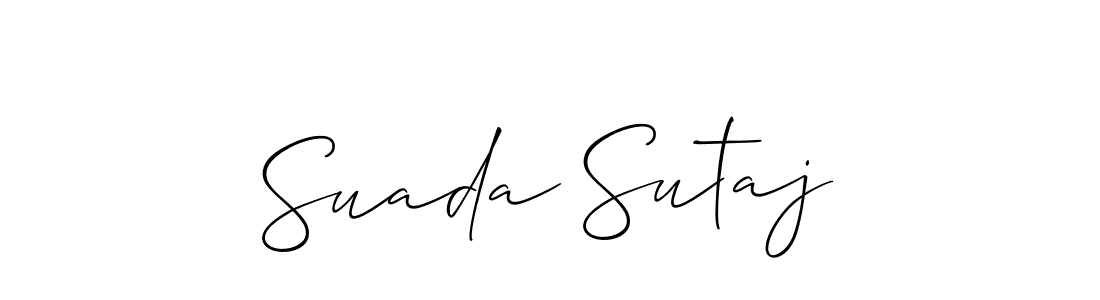 Make a beautiful signature design for name Suada Sutaj. Use this online signature maker to create a handwritten signature for free. Suada Sutaj signature style 2 images and pictures png