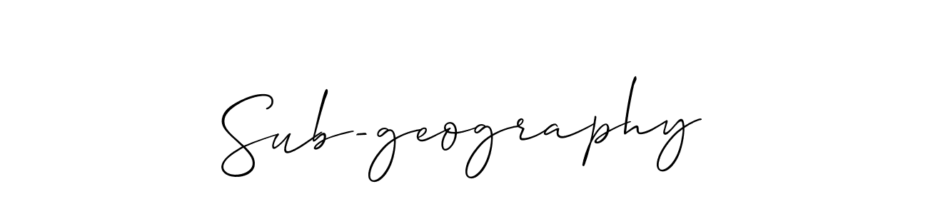 You should practise on your own different ways (Allison_Script) to write your name (Sub-geography) in signature. don't let someone else do it for you. Sub-geography signature style 2 images and pictures png