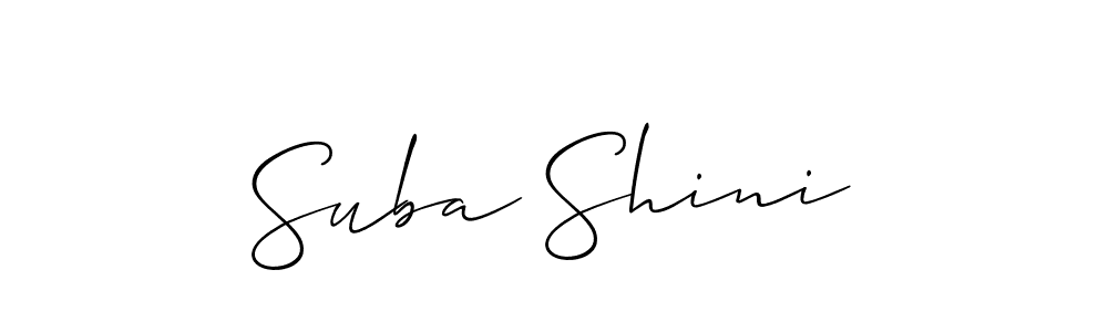 See photos of Suba Shini official signature by Spectra . Check more albums & portfolios. Read reviews & check more about Allison_Script font. Suba Shini signature style 2 images and pictures png