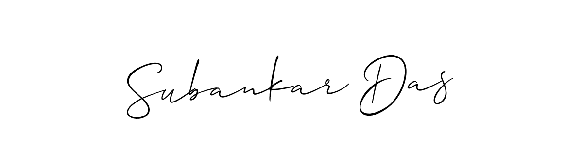 Once you've used our free online signature maker to create your best signature Allison_Script style, it's time to enjoy all of the benefits that Subankar Das name signing documents. Subankar Das signature style 2 images and pictures png