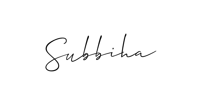 Best and Professional Signature Style for Subbiha. Allison_Script Best Signature Style Collection. Subbiha signature style 2 images and pictures png