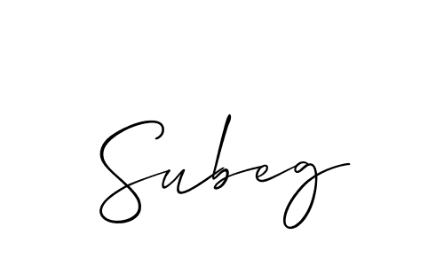 Once you've used our free online signature maker to create your best signature Allison_Script style, it's time to enjoy all of the benefits that Subeg name signing documents. Subeg signature style 2 images and pictures png
