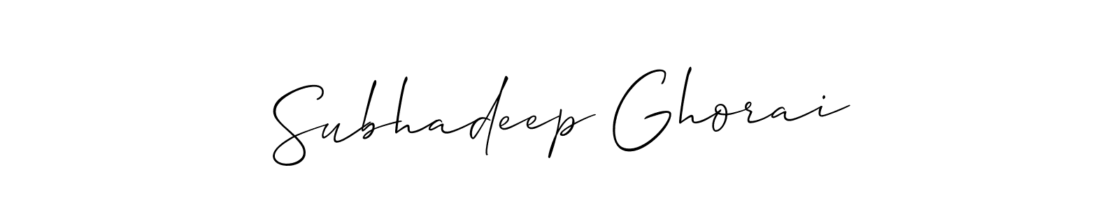 Once you've used our free online signature maker to create your best signature Allison_Script style, it's time to enjoy all of the benefits that Subhadeep Ghorai name signing documents. Subhadeep Ghorai signature style 2 images and pictures png
