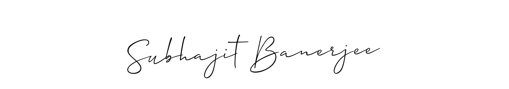 Once you've used our free online signature maker to create your best signature Allison_Script style, it's time to enjoy all of the benefits that Subhajit Banerjee name signing documents. Subhajit Banerjee signature style 2 images and pictures png