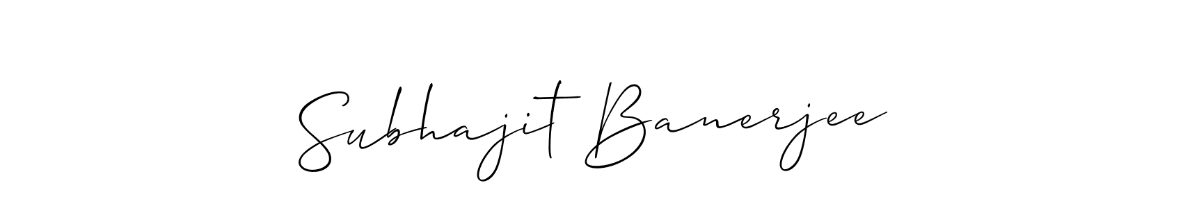You can use this online signature creator to create a handwritten signature for the name Subhajit Banerjee. This is the best online autograph maker. Subhajit Banerjee signature style 2 images and pictures png