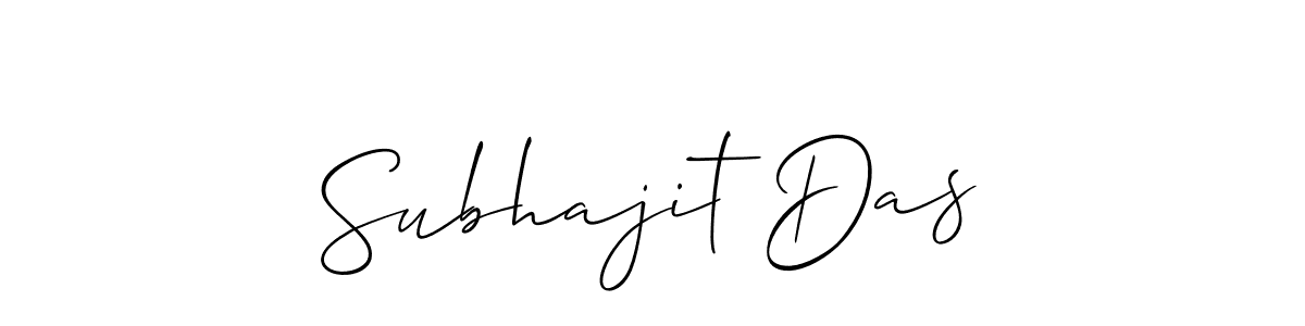 Best and Professional Signature Style for Subhajit Das. Allison_Script Best Signature Style Collection. Subhajit Das signature style 2 images and pictures png