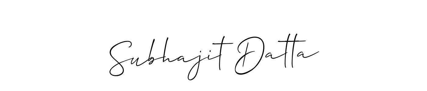 Make a beautiful signature design for name Subhajit Datta. Use this online signature maker to create a handwritten signature for free. Subhajit Datta signature style 2 images and pictures png