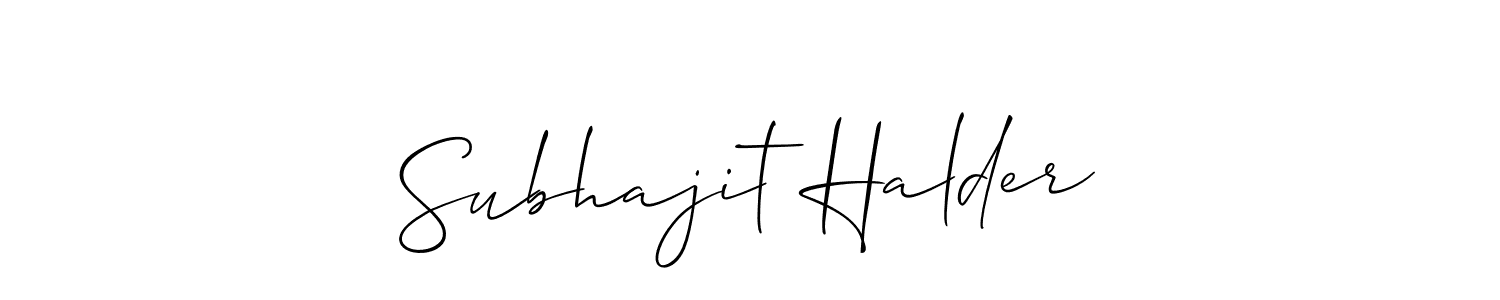 Check out images of Autograph of Subhajit Halder name. Actor Subhajit Halder Signature Style. Allison_Script is a professional sign style online. Subhajit Halder signature style 2 images and pictures png