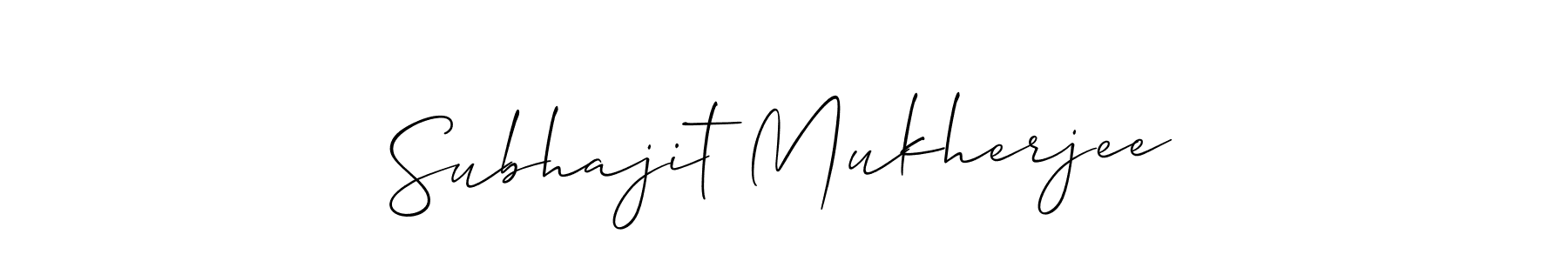 Once you've used our free online signature maker to create your best signature Allison_Script style, it's time to enjoy all of the benefits that Subhajit Mukherjee name signing documents. Subhajit Mukherjee signature style 2 images and pictures png