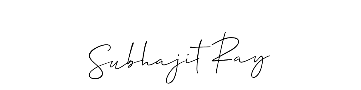 Similarly Allison_Script is the best handwritten signature design. Signature creator online .You can use it as an online autograph creator for name Subhajit Ray. Subhajit Ray signature style 2 images and pictures png