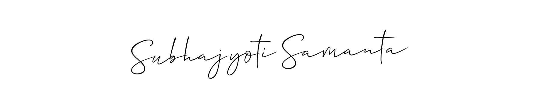 Make a beautiful signature design for name Subhajyoti Samanta. Use this online signature maker to create a handwritten signature for free. Subhajyoti Samanta signature style 2 images and pictures png