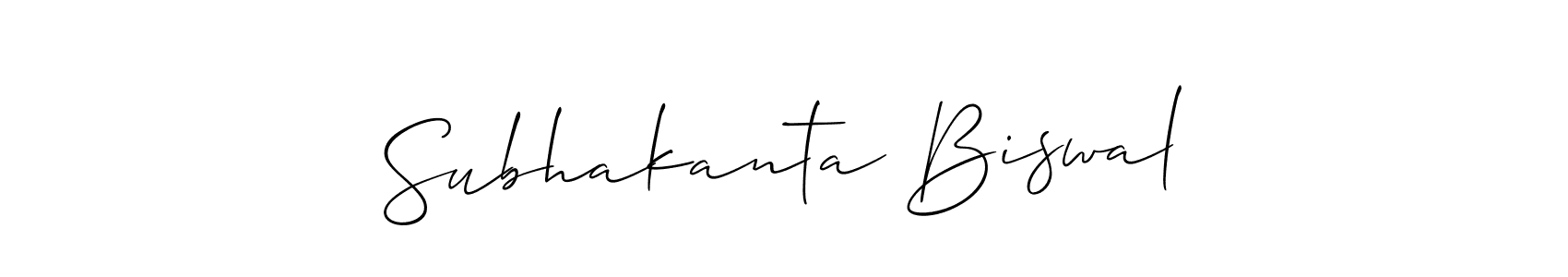 You can use this online signature creator to create a handwritten signature for the name Subhakanta Biswal. This is the best online autograph maker. Subhakanta Biswal signature style 2 images and pictures png