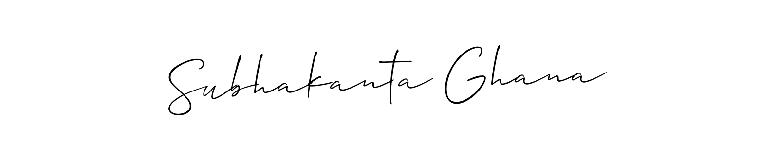 How to Draw Subhakanta Ghana signature style? Allison_Script is a latest design signature styles for name Subhakanta Ghana. Subhakanta Ghana signature style 2 images and pictures png