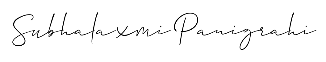 Enhance your business communications with Subhalaxmi Panigrahi signature in Allison_Script lettering. Clean, modern, and universally compatible. Subhalaxmi Panigrahi signature style 2 images and pictures png
