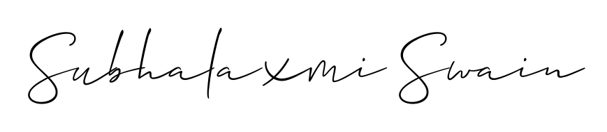 Designed for modern professionals: Subhalaxmi Swain name signature crafted with Allison_Script script. Ready for digital PDF workflows. Subhalaxmi Swain signature style 2 images and pictures png