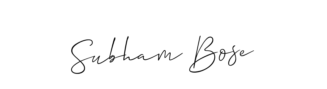 This is the best signature style for the Subham Bose name. Also you like these signature font (Allison_Script). Mix name signature. Subham Bose signature style 2 images and pictures png