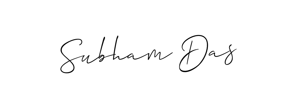 Subham Das stylish signature style. Best Handwritten Sign (Allison_Script) for my name. Handwritten Signature Collection Ideas for my name Subham Das. Subham Das signature style 2 images and pictures png