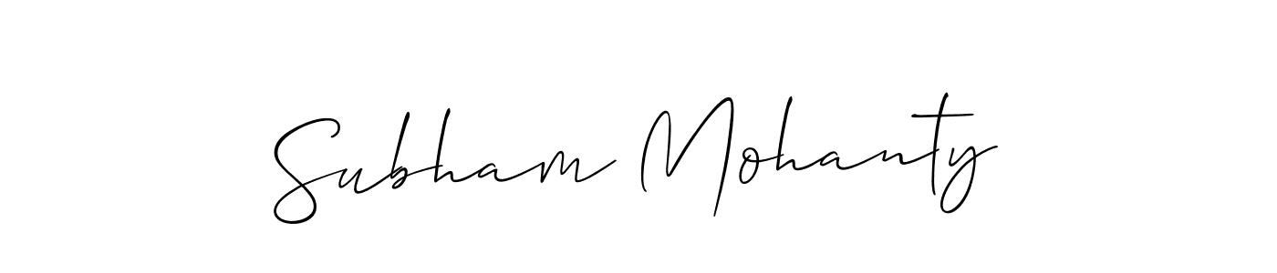 Check out images of Autograph of Subham Mohanty name. Actor Subham Mohanty Signature Style. Allison_Script is a professional sign style online. Subham Mohanty signature style 2 images and pictures png