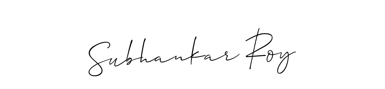 Once you've used our free online signature maker to create your best signature Allison_Script style, it's time to enjoy all of the benefits that Subhankar Roy name signing documents. Subhankar Roy signature style 2 images and pictures png