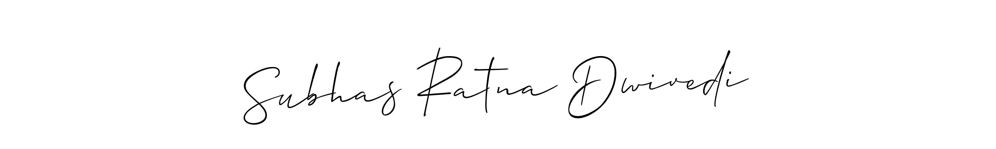 How to Draw Subhas Ratna Dwivedi signature style? Allison_Script is a latest design signature styles for name Subhas Ratna Dwivedi. Subhas Ratna Dwivedi signature style 2 images and pictures png