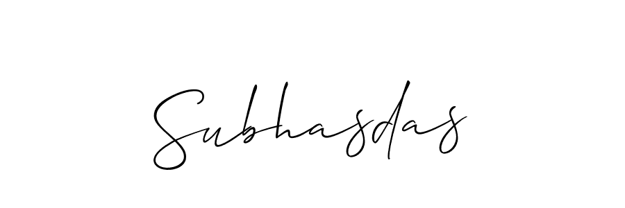 Make a beautiful signature design for name Subhasdas. With this signature (Allison_Script) style, you can create a handwritten signature for free. Subhasdas signature style 2 images and pictures png