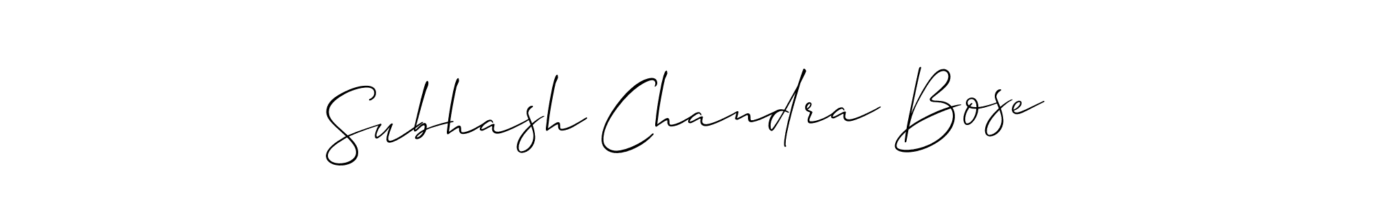 Similarly Allison_Script is the best handwritten signature design. Signature creator online .You can use it as an online autograph creator for name Subhash Chandra Bose. Subhash Chandra Bose signature style 2 images and pictures png