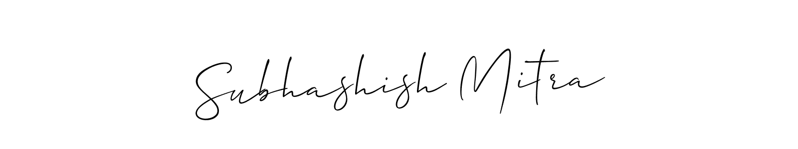 Once you've used our free online signature maker to create your best signature Allison_Script style, it's time to enjoy all of the benefits that Subhashish Mitra name signing documents. Subhashish Mitra signature style 2 images and pictures png