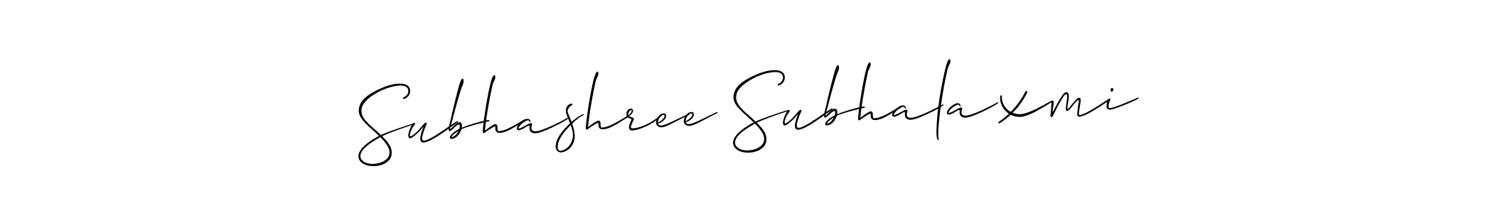 You can use this online signature creator to create a handwritten signature for the name Subhashree Subhalaxmi. This is the best online autograph maker. Subhashree Subhalaxmi signature style 2 images and pictures png
