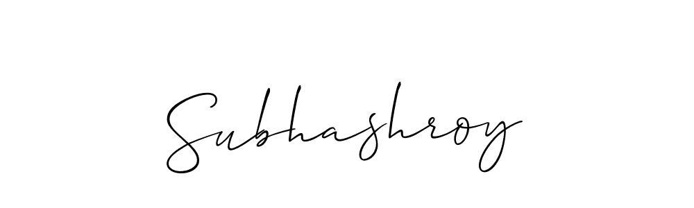 Make a beautiful signature design for name Subhashroy. Use this online signature maker to create a handwritten signature for free. Subhashroy signature style 2 images and pictures png