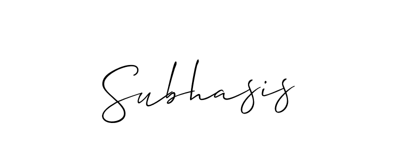 Best and Professional Signature Style for Subhasis. Allison_Script Best Signature Style Collection. Subhasis signature style 2 images and pictures png