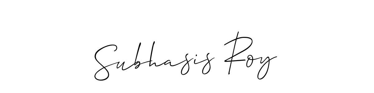 Once you've used our free online signature maker to create your best signature Allison_Script style, it's time to enjoy all of the benefits that Subhasis Roy name signing documents. Subhasis Roy signature style 2 images and pictures png