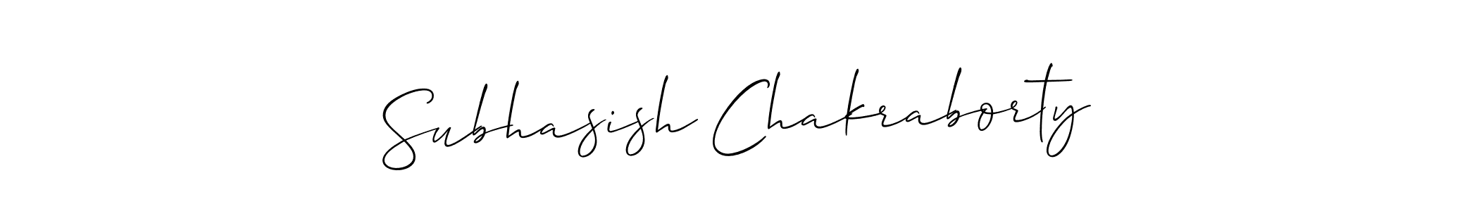 Here are the top 10 professional signature styles for the name Subhasish Chakraborty. These are the best autograph styles you can use for your name. Subhasish Chakraborty signature style 2 images and pictures png